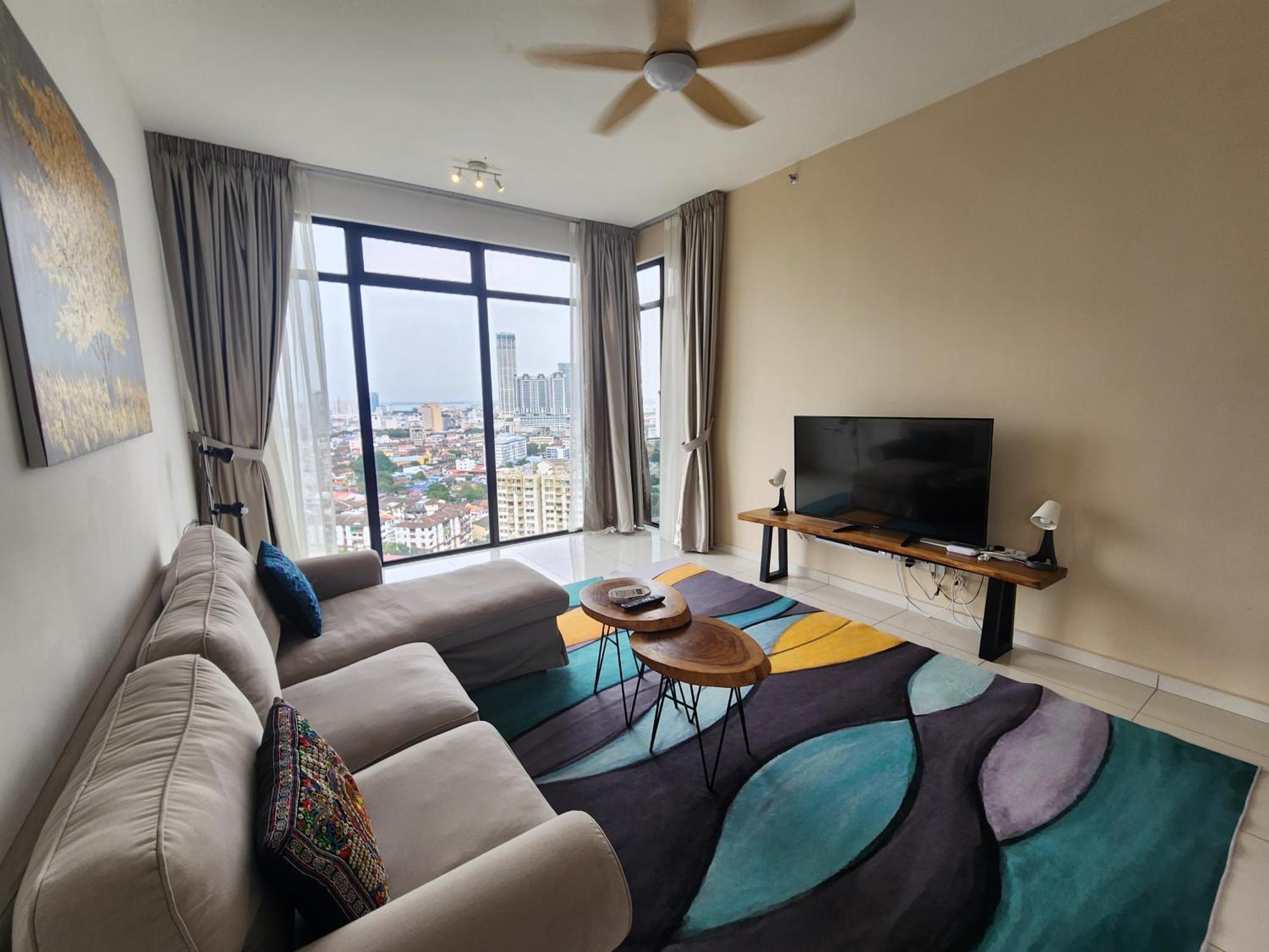 Apartemen Panoramic Penang Seaview/city View By Beacon Executive George Town