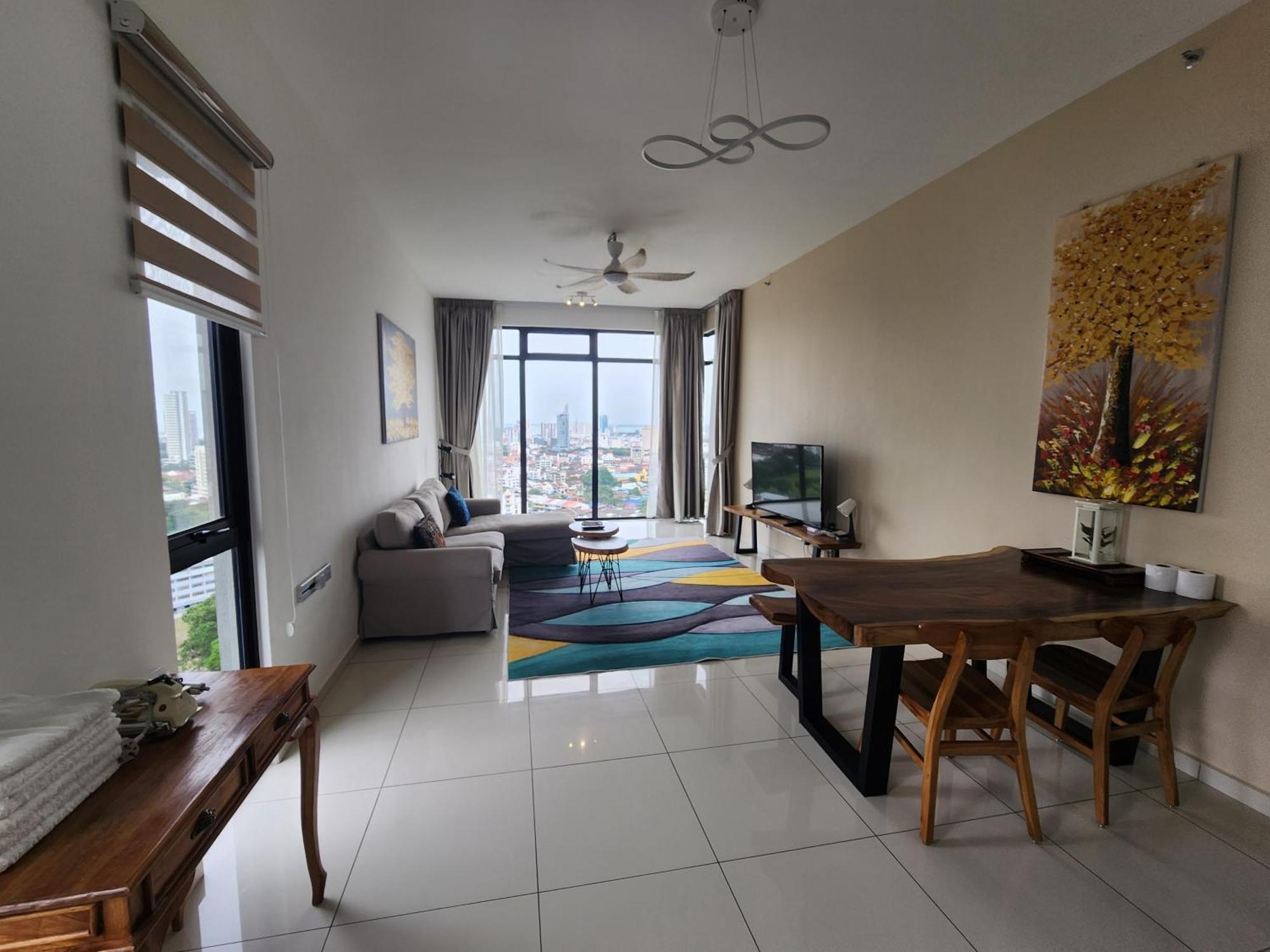 Panoramic Penang Seaview/city View By Beacon Executive George Town