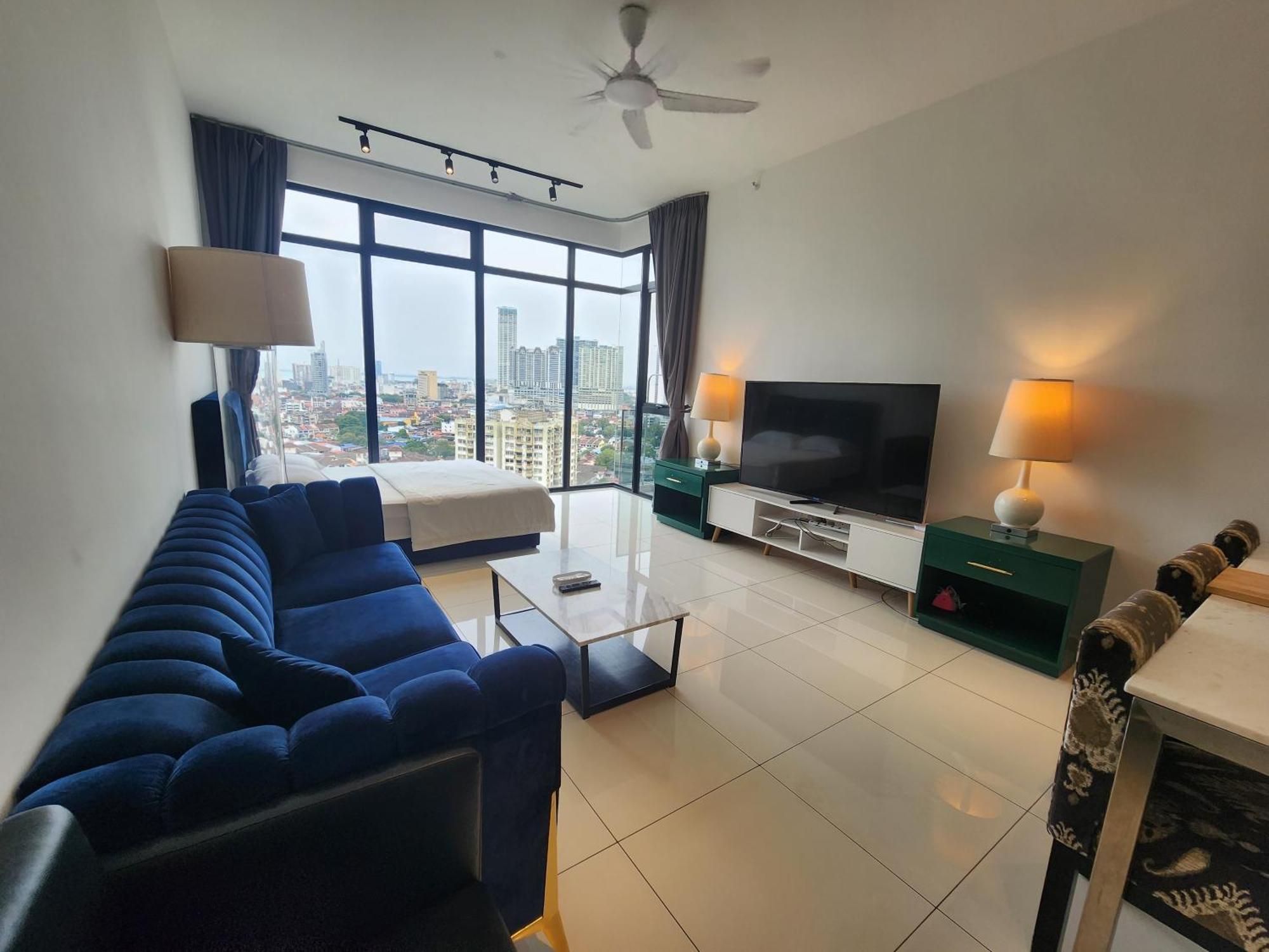 Panoramic Penang Seaview/city View By Beacon Executive *