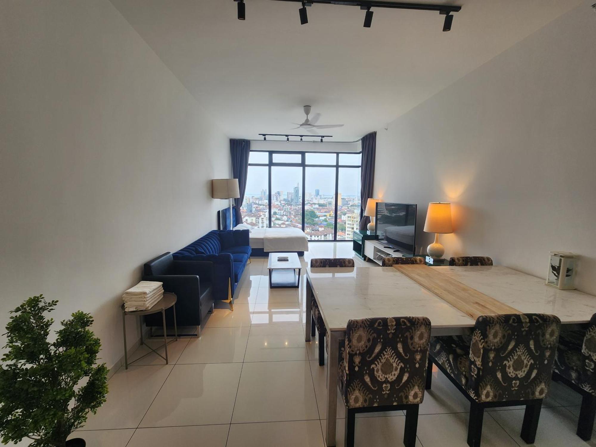 Panoramic Penang Seaview/city View By Beacon Executive *